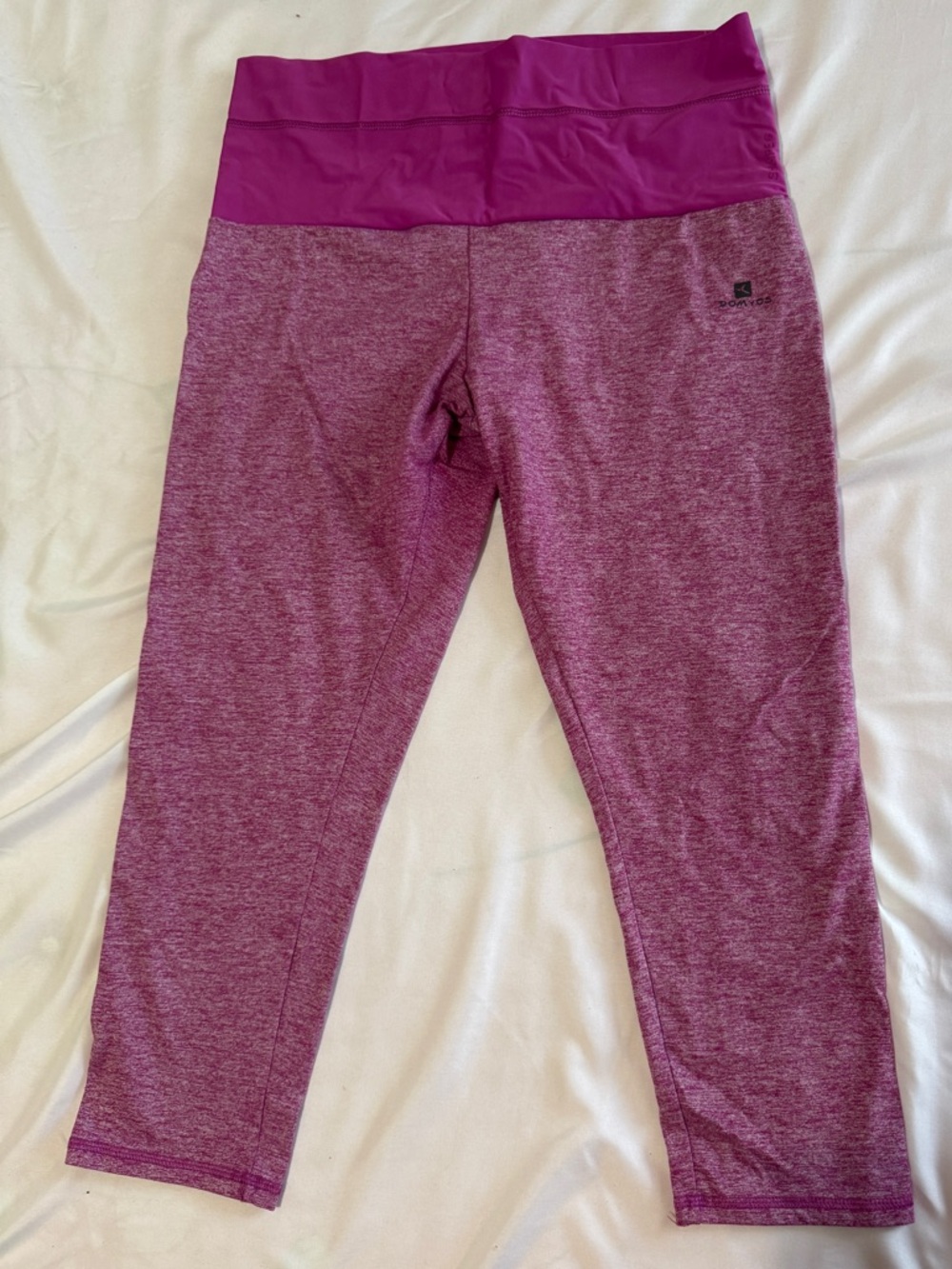 Women’s Purple Active Capri Leggings